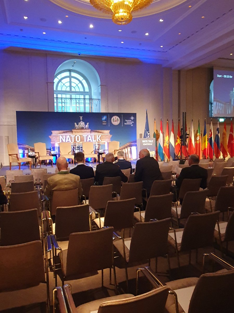 Spannnende Vorträge heute bei der NATO Talk Konferenz! Geht los.
#NatoTalk23