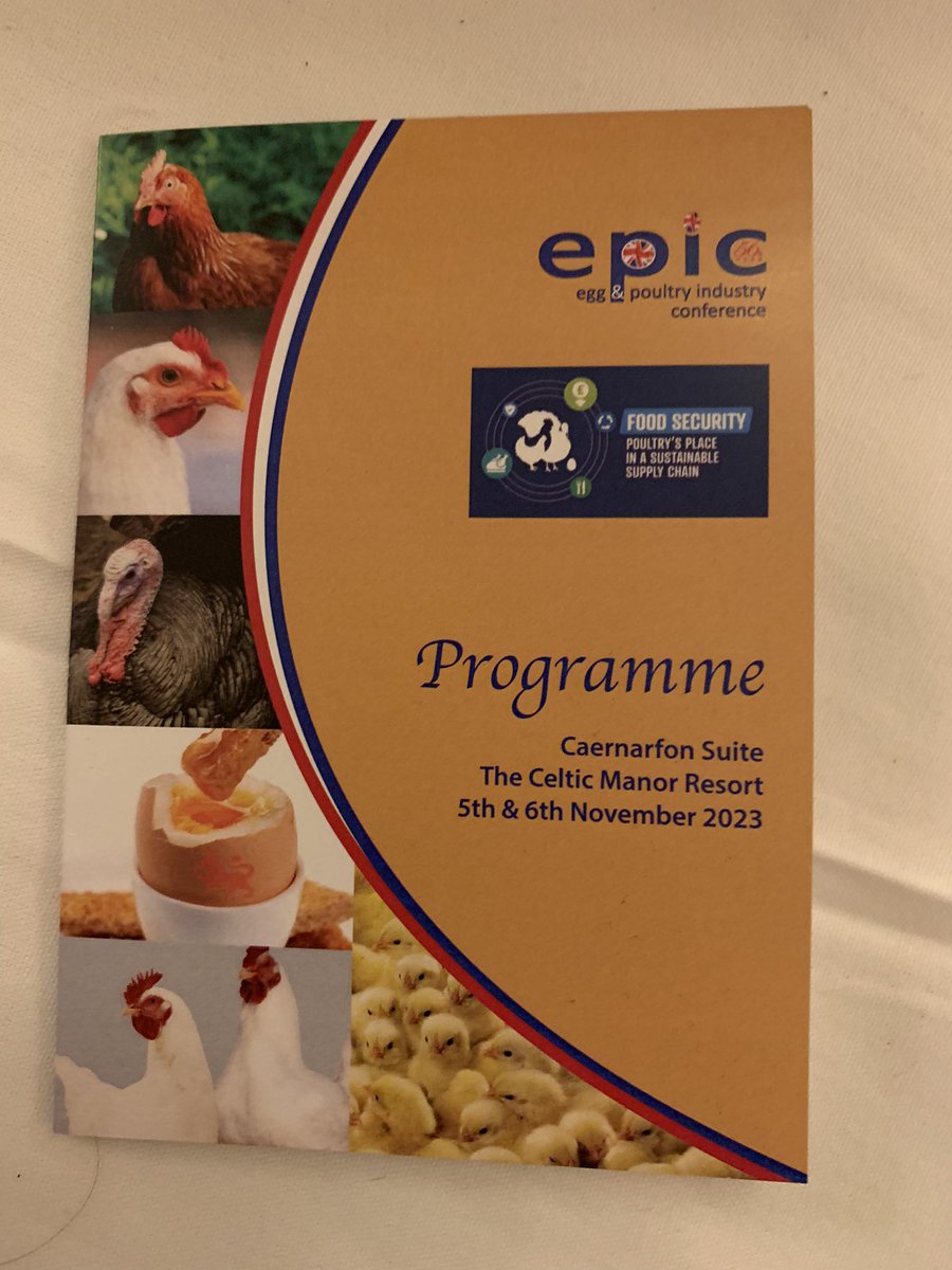 brookeshelen's tweet photo. All set up at the #EPIConference and looking forward to a good day talking all things #Eggs&amp;Poultry with key note speakers @Minette_Batters, Mark Spencer MP and Christine Middlemiss https://t.co/OiJJz6oIug