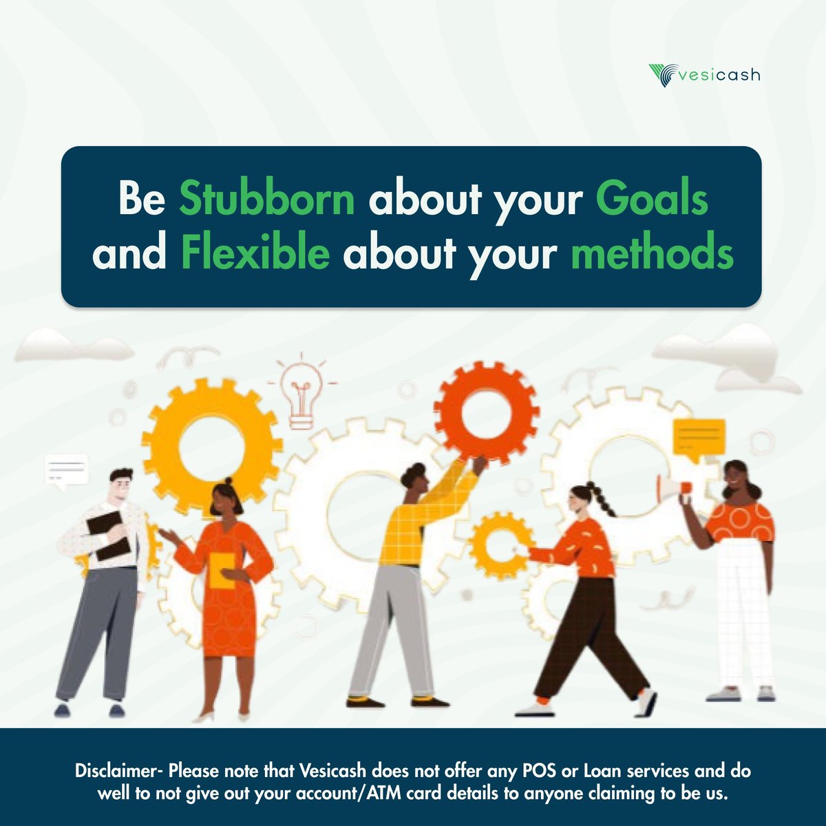 Vesicash's tweet photo. From traditional approaches to innovative solutions, we remain committed to delivering excellence with every transaction. Go after your goals but be flexible about your methods. There is always another way #FlexibleApproach #SeamlessTransactions #ClientFocused #SecureEscrow https://t.co/WfaaPo4vaX