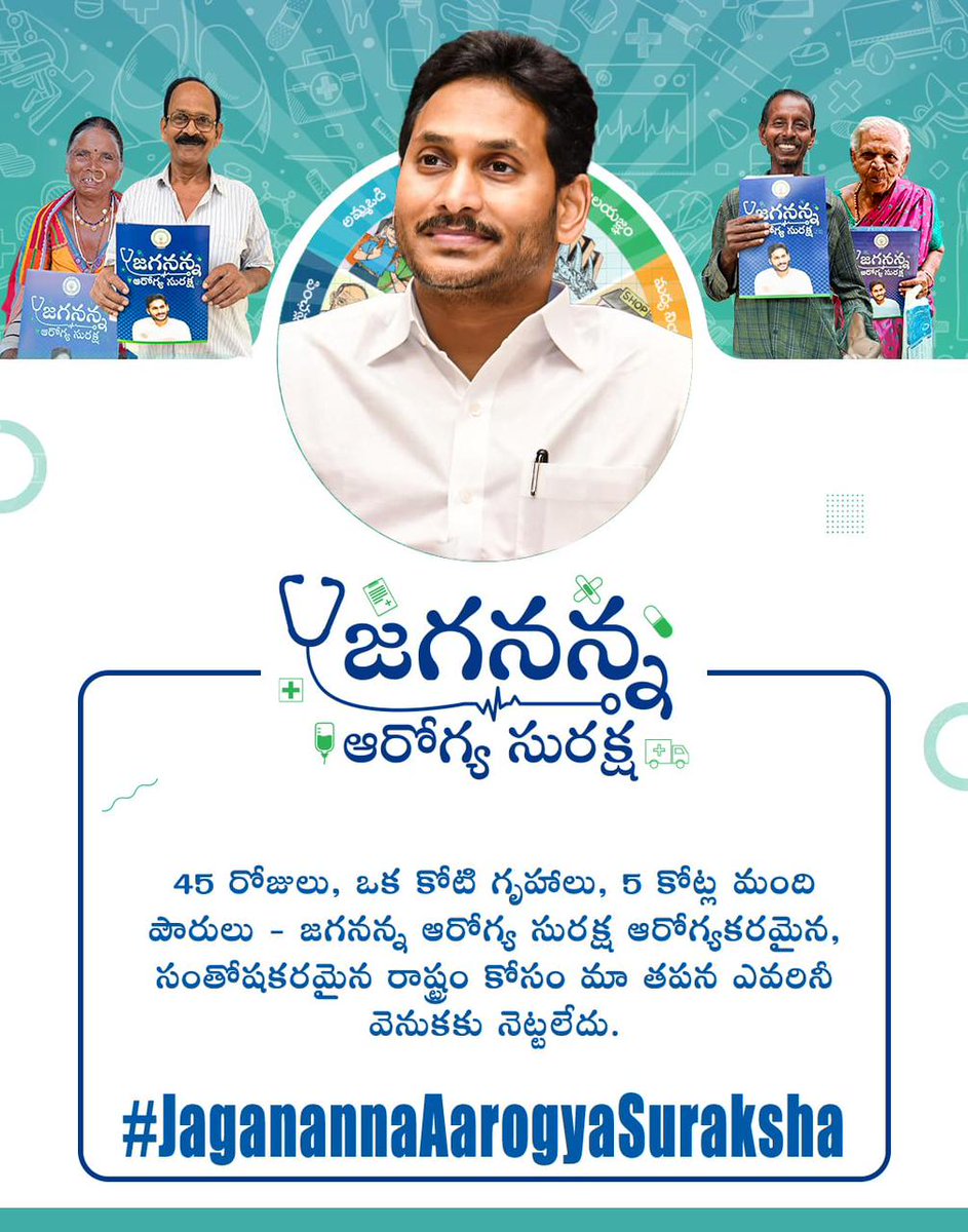 veg_joke's tweet photo. A momentous achievement! The #JaganannaAarogyaSuraksha success story in A.P is proof that dedicated leadership can bring healthcare to the masses. https://t.co/AtQrlB4Cj0