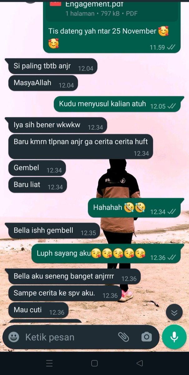 intan_fivers1's tweet photo. @convomf Iseng nyobain wkkw ternyata luar biasa 😭 ada yang girang ada yang ga percaya saking lama nya jomblo 😭😭 https://t.co/hKWkwj0HcC