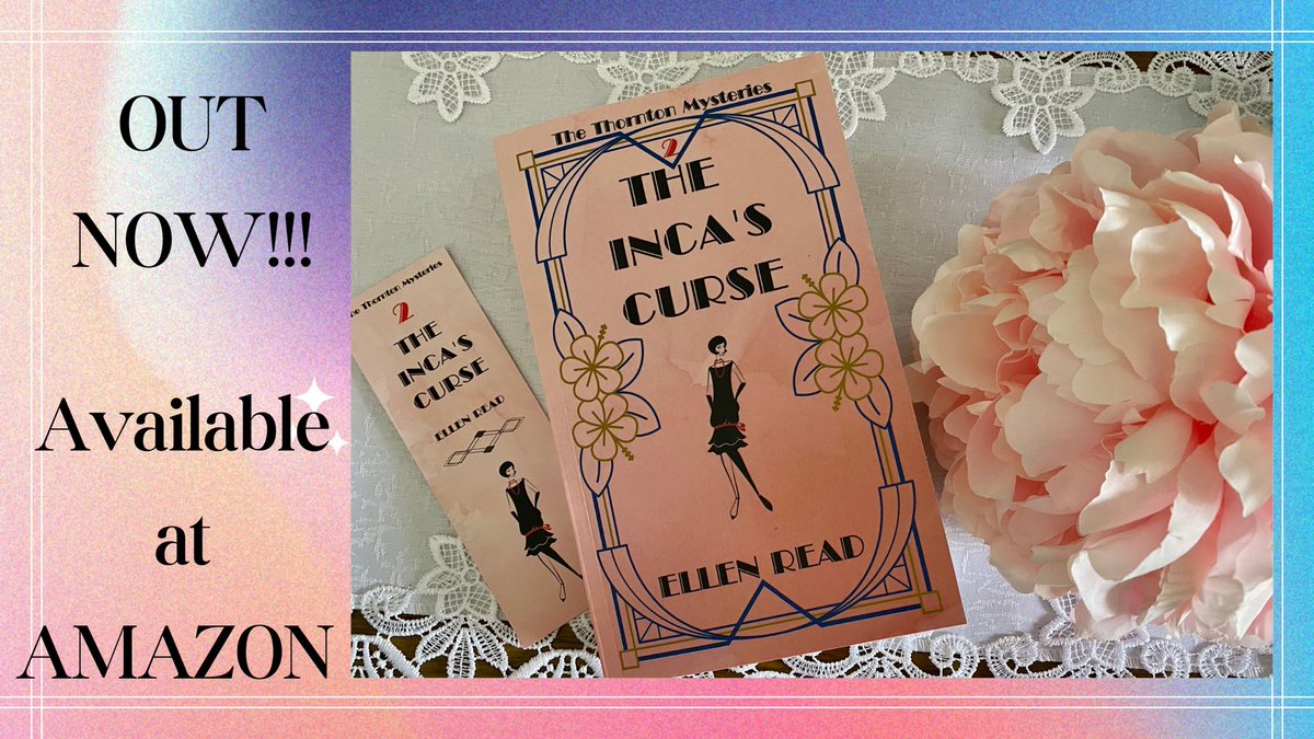 ellenreadauthor's tweet photo. THE INCA’S CURSE IS OUT NOW!!! https://t.co/a0MEs3zepg