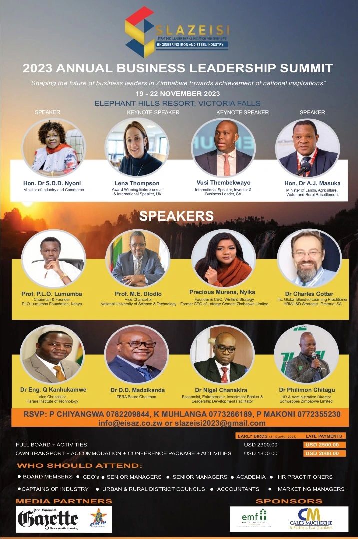 Thanks to the CEO, Matthias Ruziwa and his event organizing team for creating this wonderful learning platform, for the business collaboration opportunity and for their arrangements - much appreciated.

#CharlesCotterPhD
#AfricanMaverick
#ConferenceSpeaker