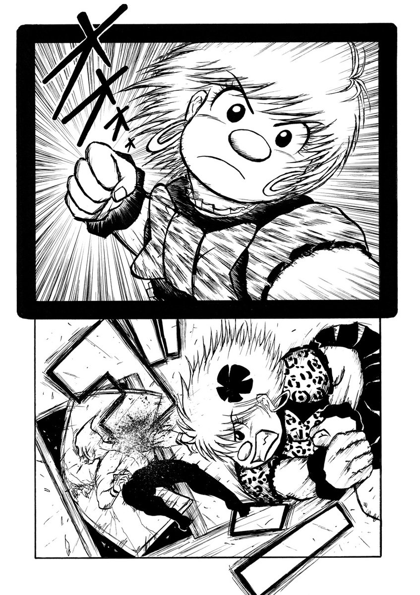 \✨第3巻絶賛ブッ発売中❤️/  お待たせしました、堀北カモメ『ゲモノが通す』最新話を公開しました🔧  第18話「INTO THE CAGE」   金子とパー子からの猛反撃に、造園工・ユキオがついに動き出す……前時未踏の超絶職人バトル! どうぞご安全に⛑