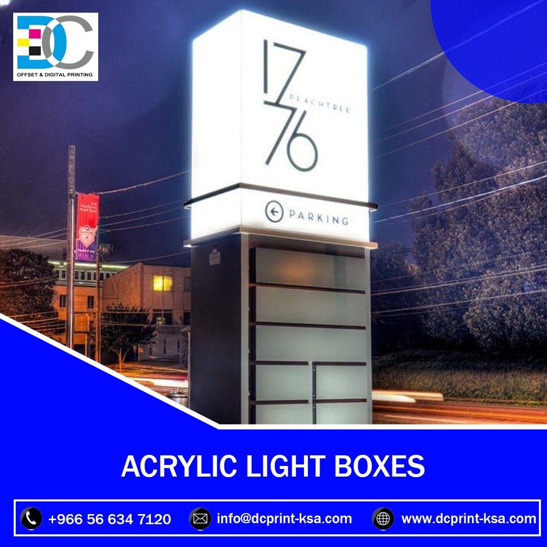 DC__print's tweet image. Elevate your brand with DCprint's Acrylic Light Boxes! Illuminate your message and captivate your audience with our high-quality, custom-designed light boxes. Perfect for businesses looking to shine bright and stand out.
+966 56 634 7120
dcprint-ksa.com
#AcrylicLightBoxes