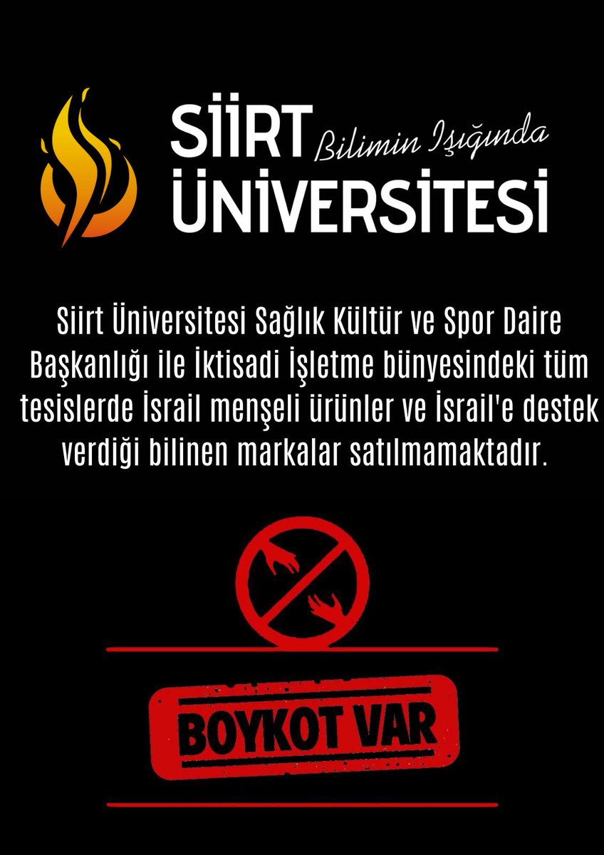 Boykot var.
siirt.edu.tr/haber-etkinlik…