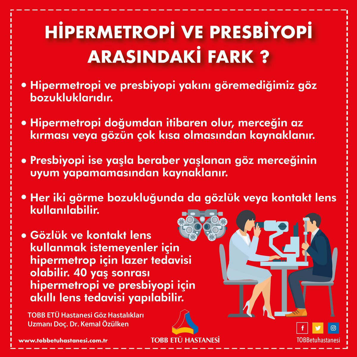 HİPERMETROPi VE PRESBİYOPi
ARASINDAKi FARK ❓
#hipermetropi #gözhastalıkları #gözhastalıklarıuzmanı #ankara #presbiyopi