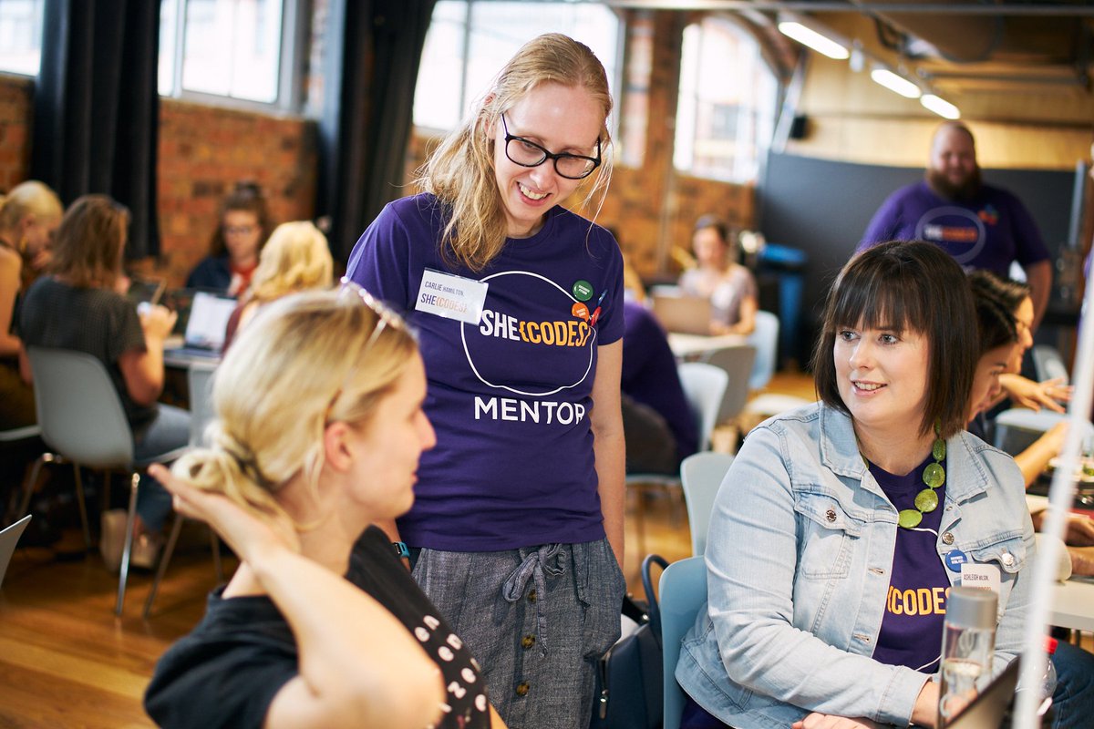 There's less than two weeks until the @shecodesaus One Day Workshop is set to take place in Brisbane, and there are only a few places left! 💜 Learn more & RSVP for free below. hubs.ly/Q027PRLx0 #Tech #Coding #STEM