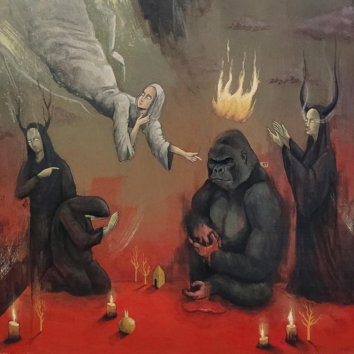 👑⚖️🔥|ɢᴍ◥____________________

A great step towards the evolution or a fall into the depth of degeneracy, this is what posterity will remember.

👑[ 𝐕𝐢𝐭𝐫𝐞𝐨𝐮𝐬 𝐕𝐞𝐫𝐝𝐢𝐜𝐭 ]
🔥[ Acrylic on Board - 30.30 cm ]
🔥[ Link + Process of Painting 🔻]