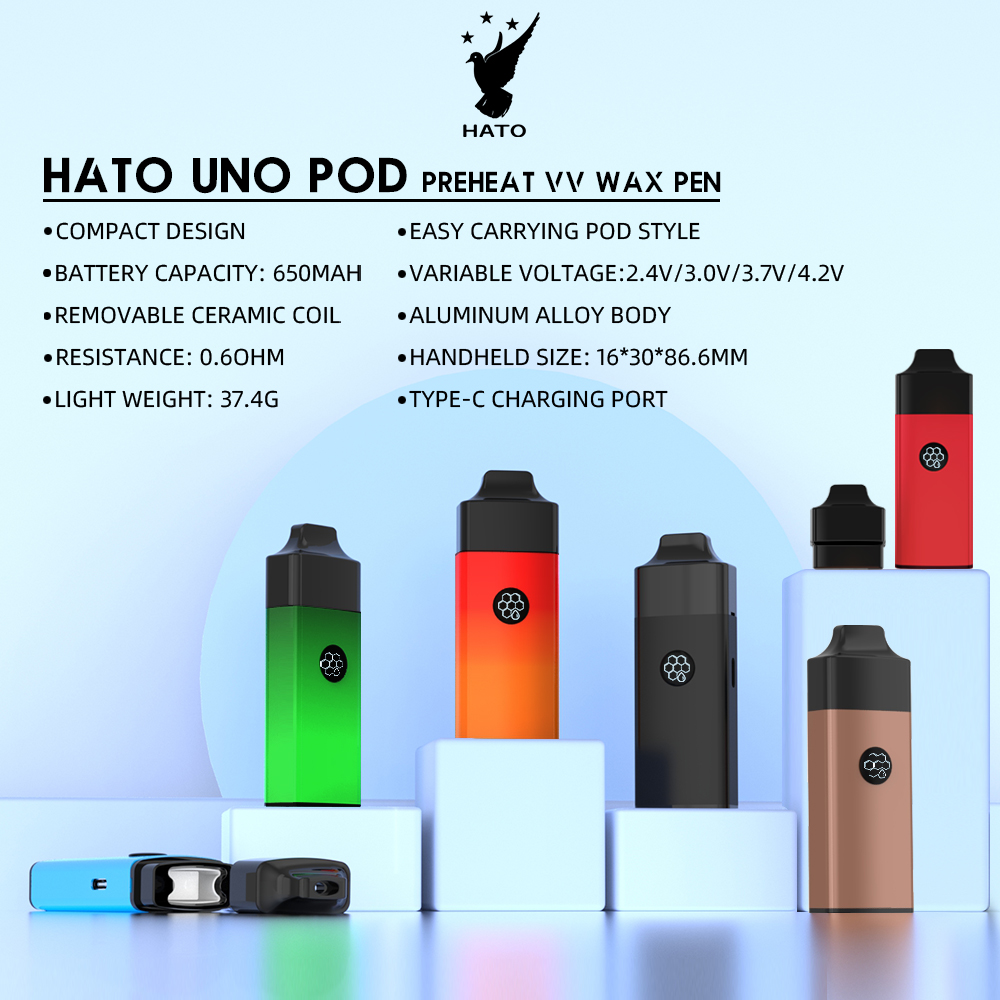 Mia43069245's tweet photo. Hato Uno pod wax pen with Full Ceramic Coil Removable POD is an easy and convenient way to enjoy your concentrate. #hatovape #waxpen #wax #vaporizer #waxvaporizer #Pod #poddevice #waxpod #rig #erig #hatovapeofficial #ceramiccoil #waxvape https://t.co/xzcz68xi0P