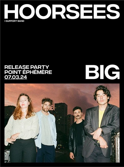 Pixbear's tweet image. [#CONCERT] Alerte ! Hoorsees investira le Point Ephémère en mars. Places en vente ici : pixbear.com/news/avis-conc…
#hoorsees #pointephemere #rock #paris @PointEphemere