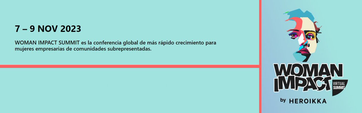 😎¡Buenos días!
🔔Esta semana no solo regresan <a href="/WOMADLPGC/">WOMADLPGC</a> y #Biblioteconomía + #SociedadDigital. También volvemos a colaborar con <a href="/woman_impact/">Woman Impact Summit</a>. 
🗒️Entra en womanimpactsummit.com, infórmate e inscríbete. 
🚨Es una actividad gratuita e inclusiva en la que también cabes tú.