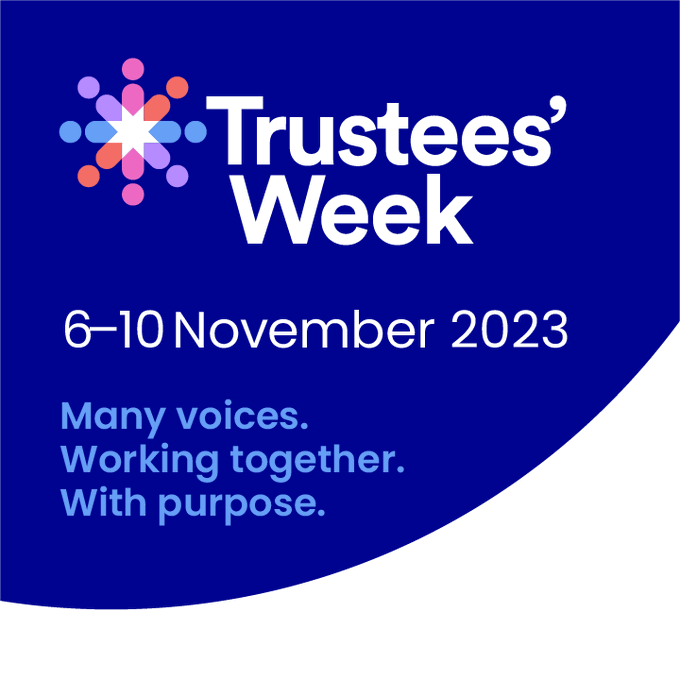 It’s #TrusteesWeek! This year, we’re celebrating the individual talents, viewpoints and experiences each trustee brings to their charity.

Access free guidance and resources, and find out about this week’s range of events:
trusteesweek.org