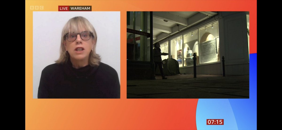 Really worried Home Secretary’s comments will fuel hate when rough sleepers are already vulnerable to violence, and undermine efforts to protect them from cold this winter. Charities must not be penalised for pursuing their humanitarian purpose. 
Me on <a href="/BBCBreakfast/">BBC Breakfast</a> yesterday