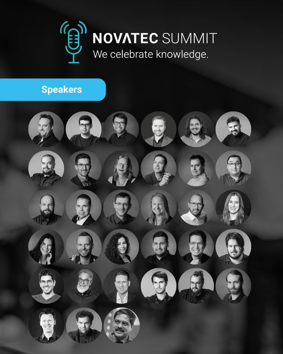 novatecgmbh's tweet photo. Only 3️⃣ days left until the #NovatecSummit! Join us on November 9th in Leinfelden-Echerdingen or online for 4 exciting tracks and a keynote speech from @venkat_s. 🙌

🔗 Register now: https://t.co/3jejaAO0Q4 

#WeShareKnowledge #TechnologyTrends #Event #Networking https://t.co/IMugoS1DfL