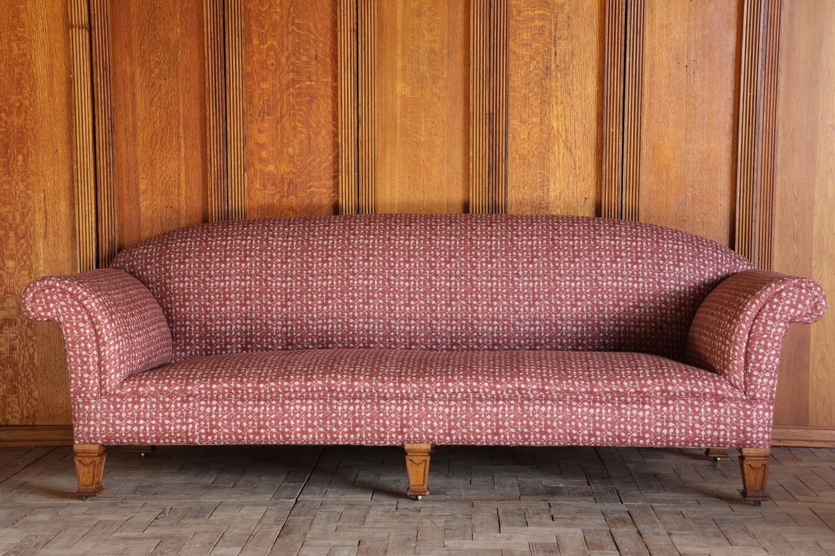 19th Century English Country House Sofa Recently Reupholstered in a Robert Kime Fabric

rb.gy/c0v9kv

#englishsofa #antiquesofa #antiqueseating #antique #furniture #interiordesign #decor