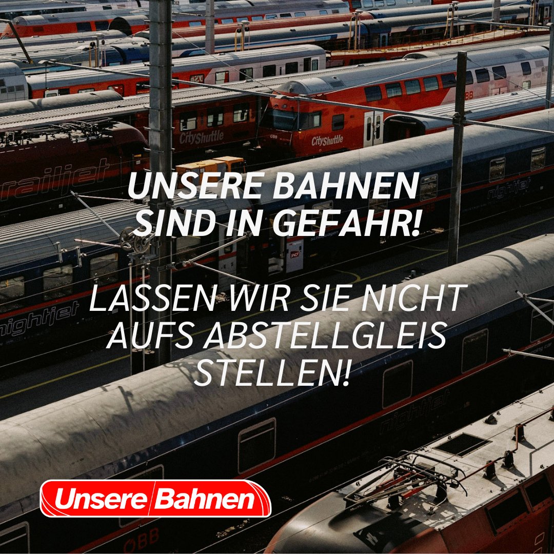 Österreichs Eisenbahnen gehören zu den besten in Europa: Auch, weil bewährte öffentliche Betreiber direkt vom Staat beauftragt werden. Dieses Erfolgssystem ist jetzt durch eine neue EU-Regelung bedroht! Nein zum Liberalisierungsangriff, ja zur #ZukunftAufSchiene!  @UnsereBahnen…