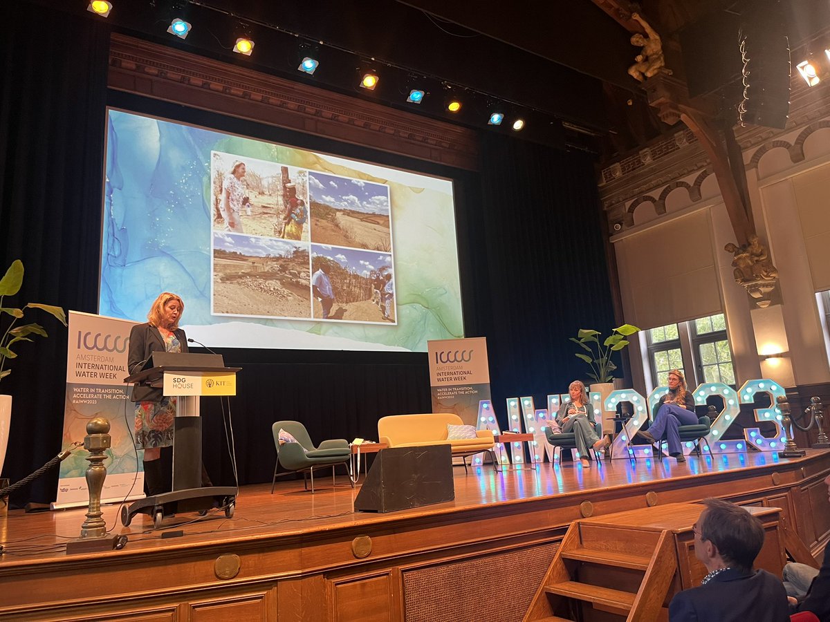 60Heinstein's tweet image. Today kickoff of #Aquatech and #AIWW2023  #Amsterdam #Water #innovation #WaterTech