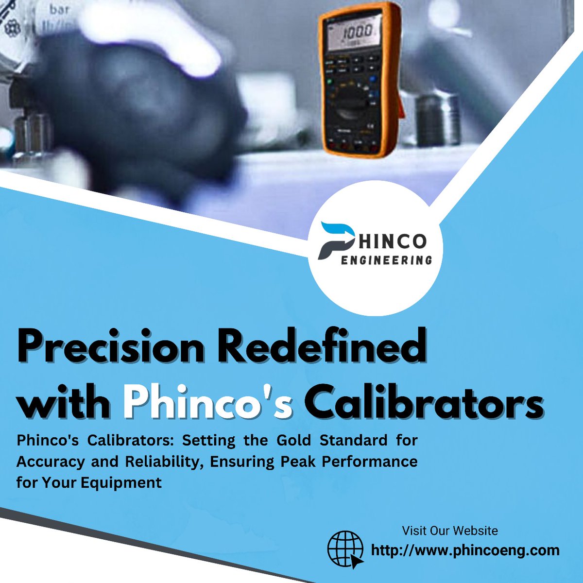 PhincoEng's tweet image. Precision in Every Measurement! Explore Phinco&apos;s Calibration Instruments.

Ensuring accuracy with our comprehensive solutions. 

@www.phincoeng.com

#calibrationinstruments #instrumentcalibration #calibrationTools #precisioninstruments #calibrationequipment #instrumentation