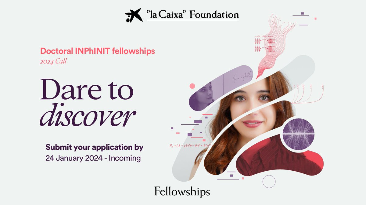 ibis_sevilla's tweet photo. 🟢 CALLS |

🔬 Considering a PhD? 

IBiS has 10 predoctoral fellowships in the @FundlaCaixa INPhINIT Incoming Programme, to carry out your research project here.

👩‍🔬 Positions (Host Organization IBIS): https://t.co/PyVUdPYzNu

💻 Apply: https://t.co/cs7MsSaTNq

🗓️ Deadline: 24/01 https://t.co/VWc22LRSuV
