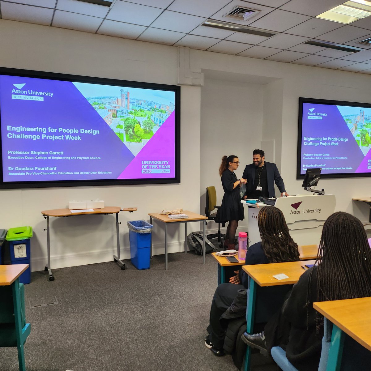 And we are off again! Time to get the <a href="/ewbuk/">Engineers Without Borders UK</a> #EngineeringForPeopleDesignChallenge started 🥳 Well done <a href="/hatikose/">Hati Kose (Ana Kyoseva)</a> for organising this year!

<a href="/AstonEPS/">Engineering@Aston</a> <a href="/AstonPress/">Aston University PR</a>