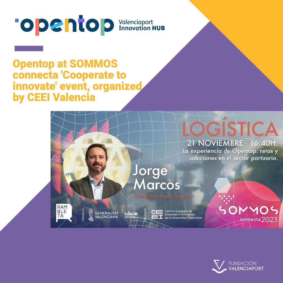 opentop_hub's tweet image. ¡Tienes una cita con la #innovación!

El 21/11 disfrutaremos de la jornada ‘Cooperar para innovar’ organizada por @ceeivalencia  

@jalfmarc , Lead Project manager de Opentop participará compartiendo nuestra experiencia. ¡Os esperamos!

ceeivalencia.emprenemjunts.es/?op=130&amp;amp;id=694…

#SOMMOSconnecta