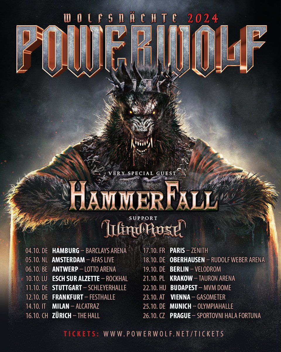 Powerwolf tweet media
