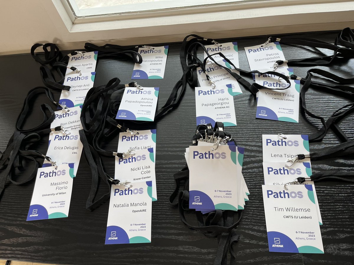 PathOS_EU's tweet photo. This week we are in sunny Athens for our #GeneralAssembly meeting!
We discuss our main achievements, current challenges and the exciting, upcoming #PathOS outputs and activities!
#OpenScience #ImpactPathways https://t.co/Ew89tAc3hy