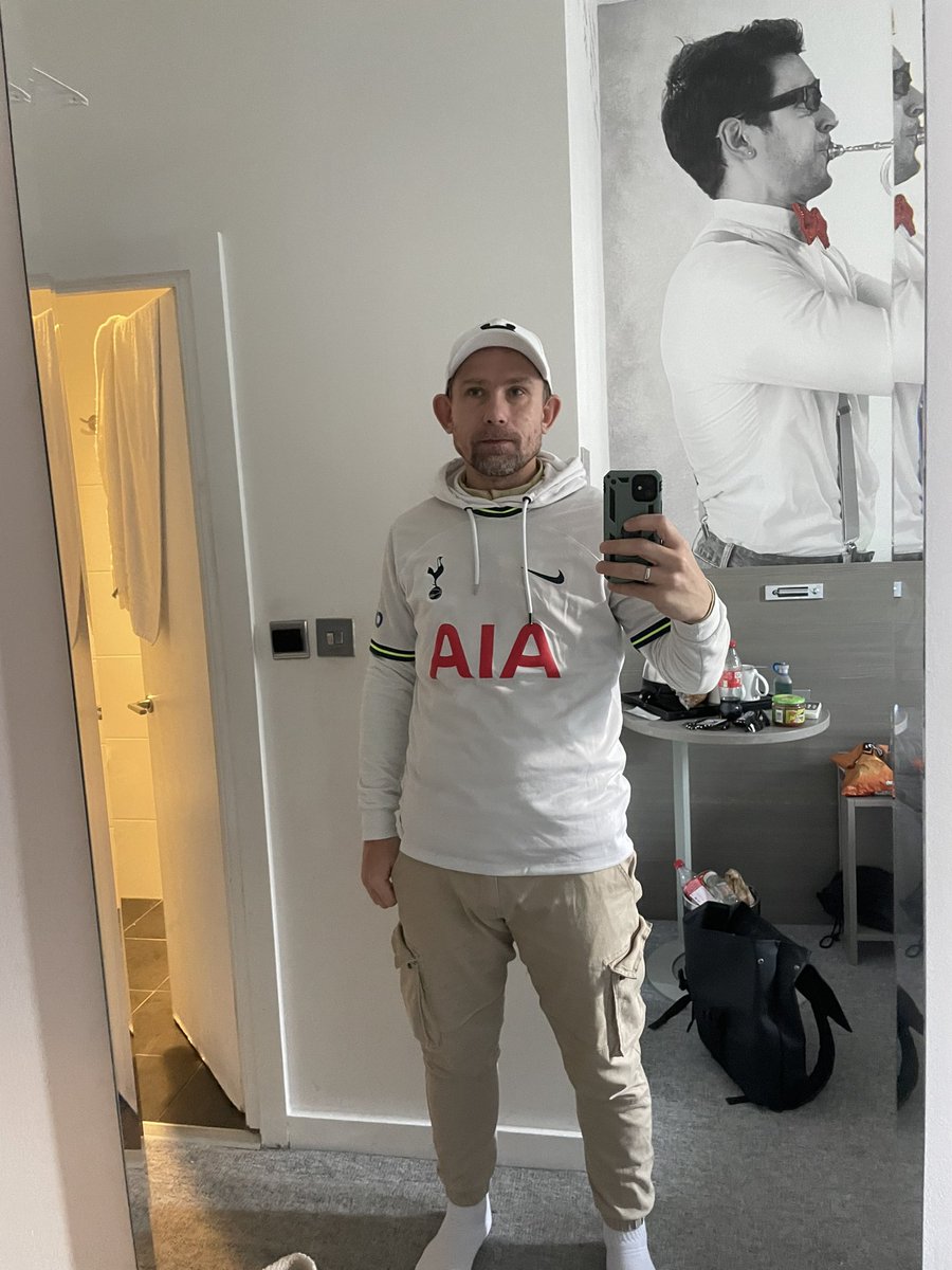 My first game <a href="/SpursStadium/">Tottenham Hotspur Stadium</a> today. I’m so excited and buzzing for the game tonight. It’s gonna be a long day #COYS #TTID