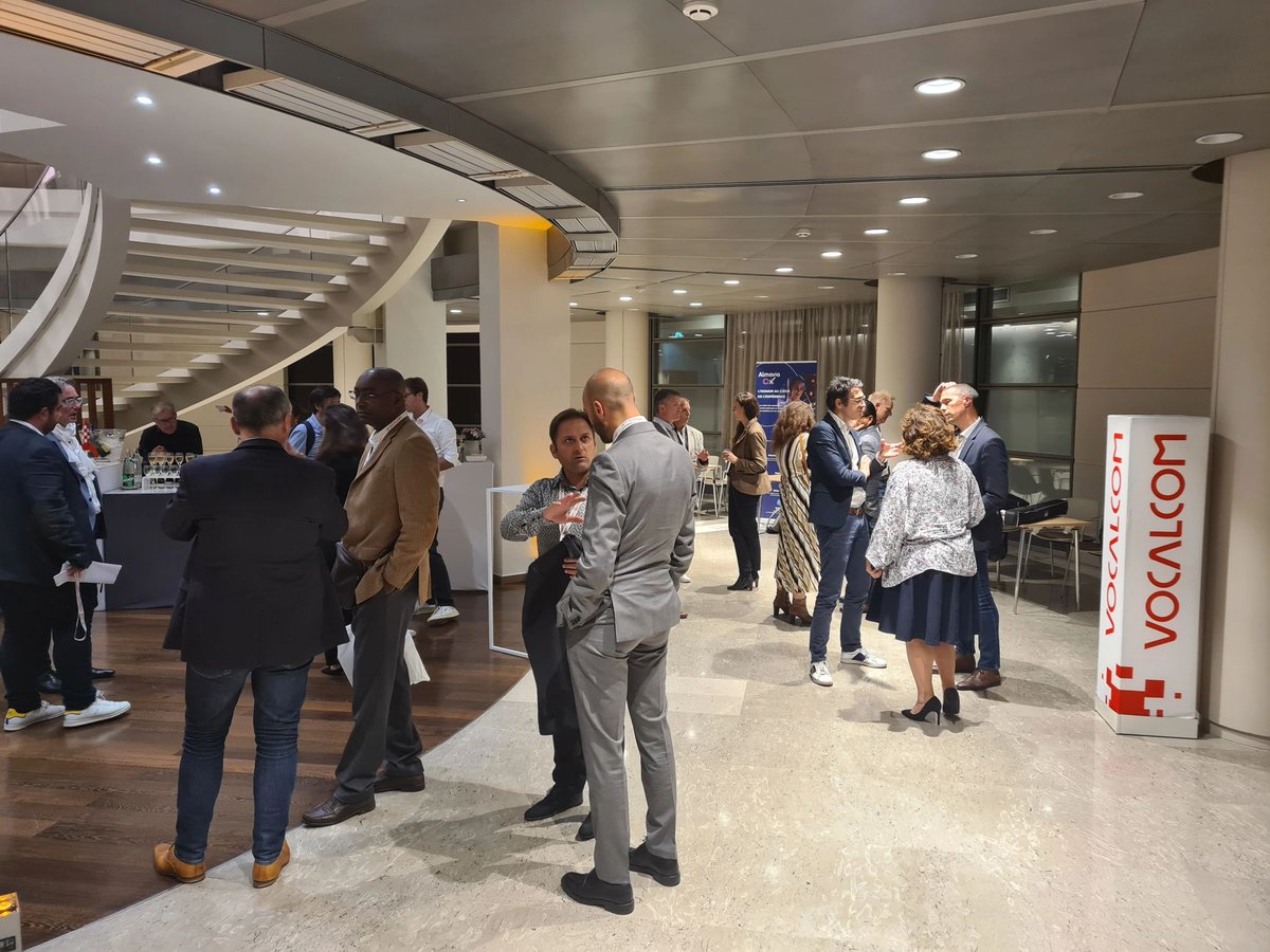 AlmaviaCX's tweet image. Un grand merci à toute l'équipe @Vocalcom  pour l'invitation et cet évènement riche en échanges !
C'était une belle occasion pour #AlmaviaCX de présenter la démarche à suivre pour booster la #performance dans les centres de #RelationClient.