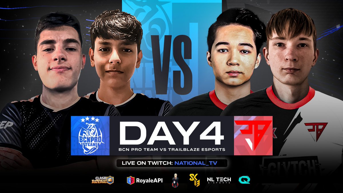 Pro Mancos League (@promancosleague) on Twitter photo #ClashRoyale | <a href="/EsportsRoyaleEN/">Clash Royale Esports</a>
#MATCHDAY | 1st match
π
6/11 | 21:00πͺπ¦
π 17:00π§π· 14:00π²π½ 5:00(+1)π―π΅
<a href="/BCNProTeam/">BCN Pro Team</a> π @TrailblazeGG
ποΈ <a href="/TucansitoAlv/">Tucansito</a> & <a href="/kevincito_CR/">Kevincito</a>
π <a href="/jbooruiz/">Juan</a>
π¬ <a href="/DStudioREC/">DStudio REC</a>
πΊ bit.ly/National_TV
ARE YOU GOING TO MISS IT?
#NationalSeriesBlue #ClashRoyale | <a href="/EsportsRoyaleEN/">Clash Royale Esports</a>
#MATCHDAY | 1st match
π
6/11 | 21:00πͺπ¦
π 17:00π§π· 14:00π²π½ 5:00(+1)π―π΅
<a href="/BCNProTeam/">BCN Pro Team</a> π @TrailblazeGG
ποΈ <a href="/TucansitoAlv/">Tucansito</a> & <a href="/kevincito_CR/">Kevincito</a>
π <a href="/jbooruiz/">Juan</a>
π¬ <a href="/DStudioREC/">DStudio REC</a>
πΊ bit.ly/National_TV
ARE YOU GOING TO MISS IT?
#NationalSeriesBlue