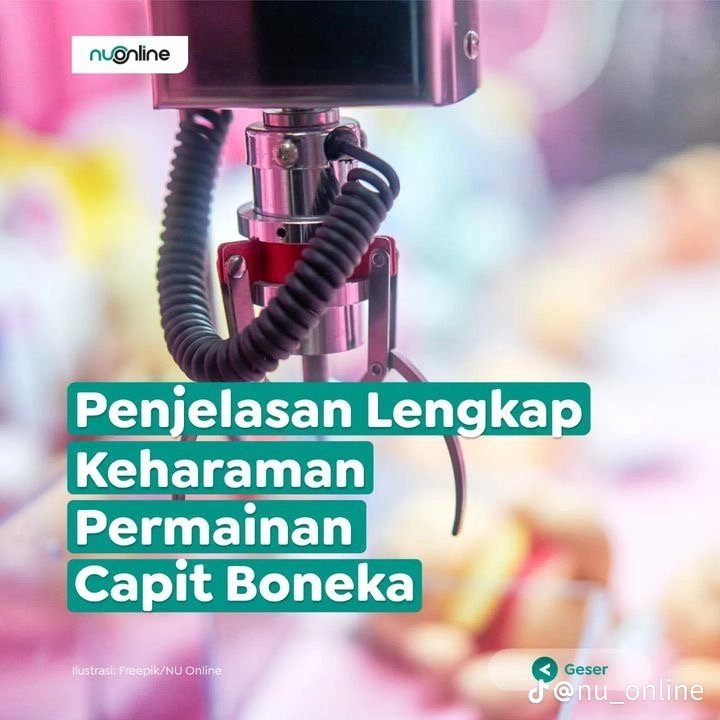 nu_online's tweet photo. Main Capit Boneka

Haramkah?

- A Thread

#NUOnline #Hukum https://t.co/6Lo9GrkBfD