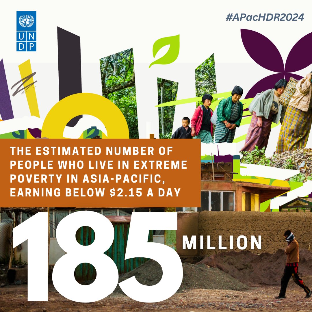 The Asia-Pacific region pioneered export-led growth. In a turbulent era of economic headwinds and changing patterns of globalization we chart new policy directions for the region in our latest Human Development Report.
#APacHDR2024

Key Findings here: undp.org/asia-pacific/r…
