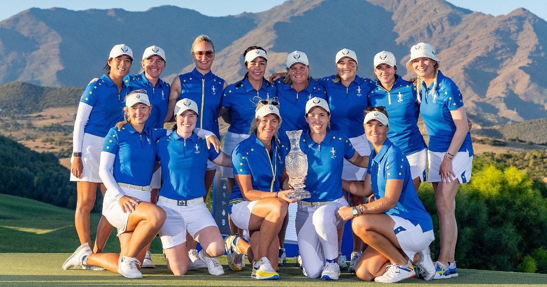 pingespana's tweet image. Nos complace anunciar nuestro continuo apoyo a @SolheimCupEuro como su Proveedor Oficial de Ropa en 2024 y 226 para @TheSolheimCup. Esta será nuestra cuarta vez consecutiva como Proveedor Oficial de Ropa del Equipo Europeo.

#PlayYourBest | #EngineeredToPlay