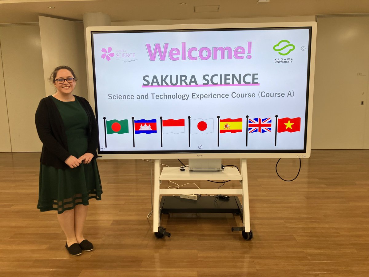 I had a great day at #KagagaUniversity to start the Sakura Science Program. What a lovely welcome from our Japanese hosts. I’m really looking forward to the rest of the week. <a href="/UoNSensory/">UoNSensory</a> <a href="/UoNBiosciences/">UoNBiosciences</a>
