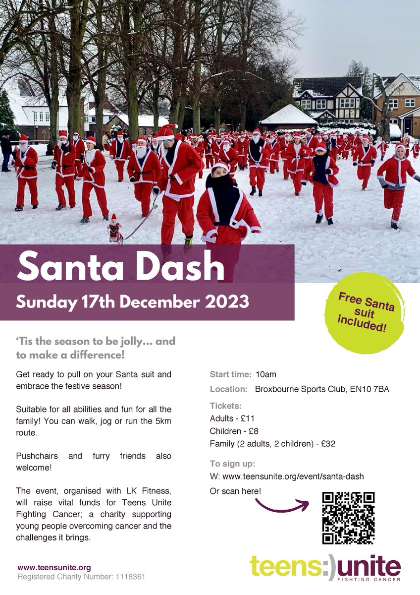 ActiveBrox's tweet image. 🎅🏃‍♀️ Ho, ho, ho! Lace up those running shoes and get ready for the ultimate Santa Dash 5K! Let&apos;s jingle all the way to the finish line for a fantastic cause. 🎁🏁 #SantaDash5K #HolidayFun #RunForACause