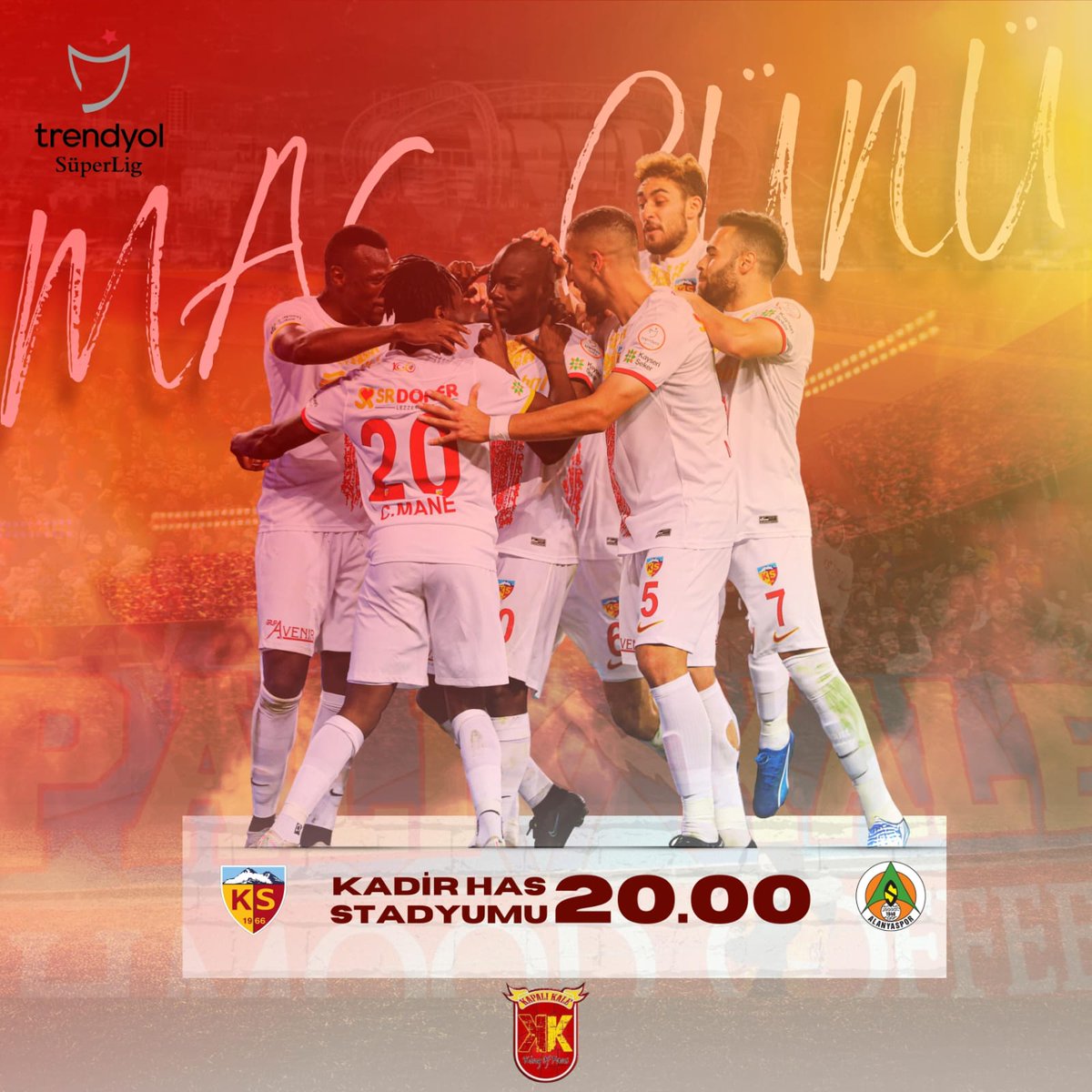 Günlerden MEMLEKET @KayserisporFK ❤💛