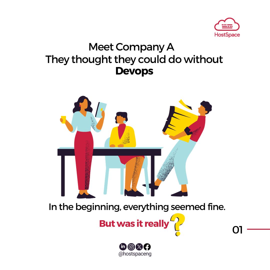 hostspaceng's tweet image. Elevate your business' DevOps processes like never before!
See how HostSpace Cloud Solutions can bring your dreams to life, and envision your success story. 🌟
#CloudArchitecture #devOps