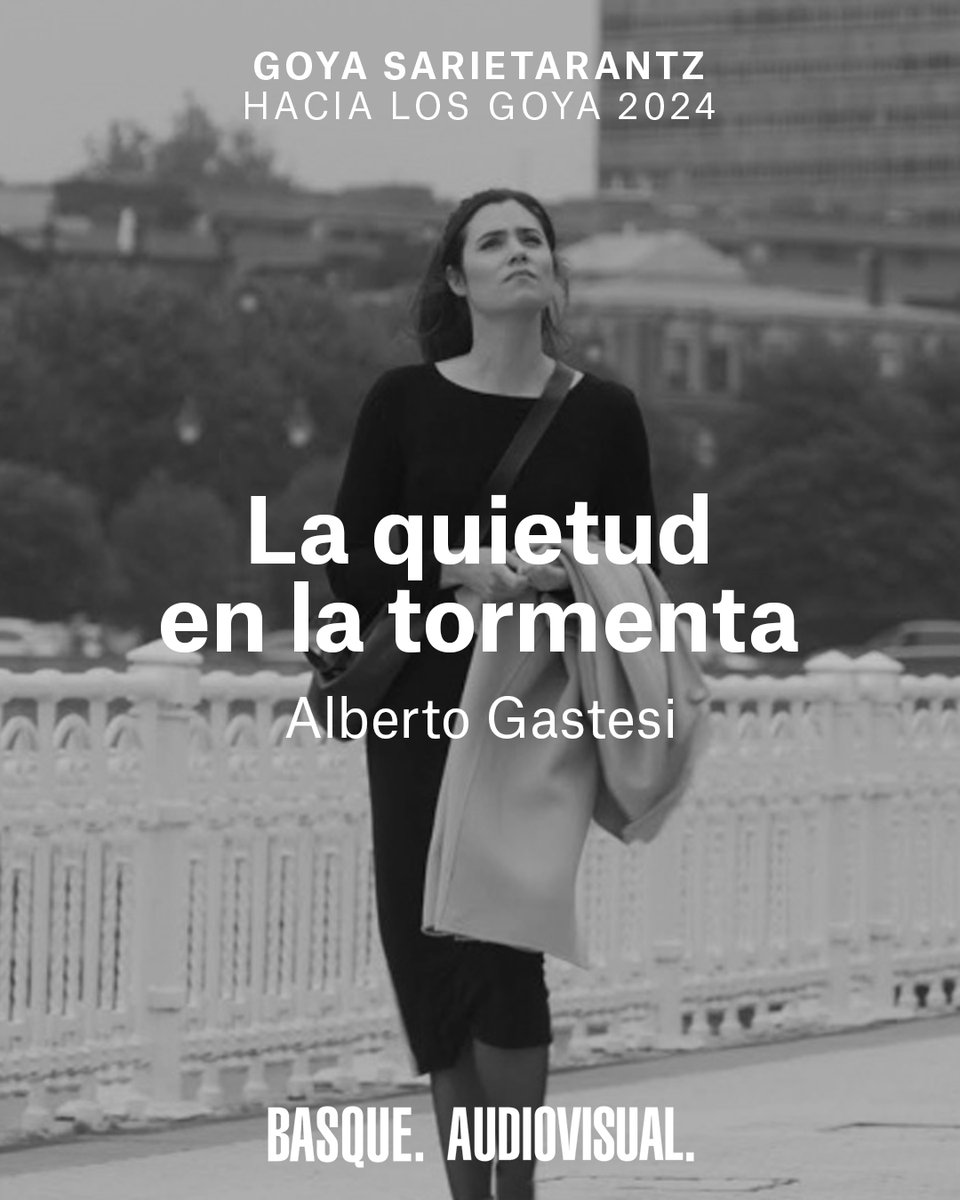 Zineuskadi (@zineuskadi) on Twitter photo 🗓️Azaroaren 9an, 21:45ean, Alberto Gastesiren ‘Gelditasuna ekaitzean’ filma proiektatuko da <a href="/Academiadecine/">Academia de Cine</a> egoitzan (Zurbano kalea, 3).
Emanaldia Akademiako kideei zuzenduta dago, lana Goya Sarien hurrengo edizioko izendapenei begira kontuan har dezaten.
Zorte on! 🗓️Azaroaren 9an, 21:45ean, Alberto Gastesiren ‘Gelditasuna ekaitzean’ filma proiektatuko da <a href="/Academiadecine/">Academia de Cine</a> egoitzan (Zurbano kalea, 3).
Emanaldia Akademiako kideei zuzenduta dago, lana Goya Sarien hurrengo edizioko izendapenei begira kontuan har dezaten.
Zorte on!