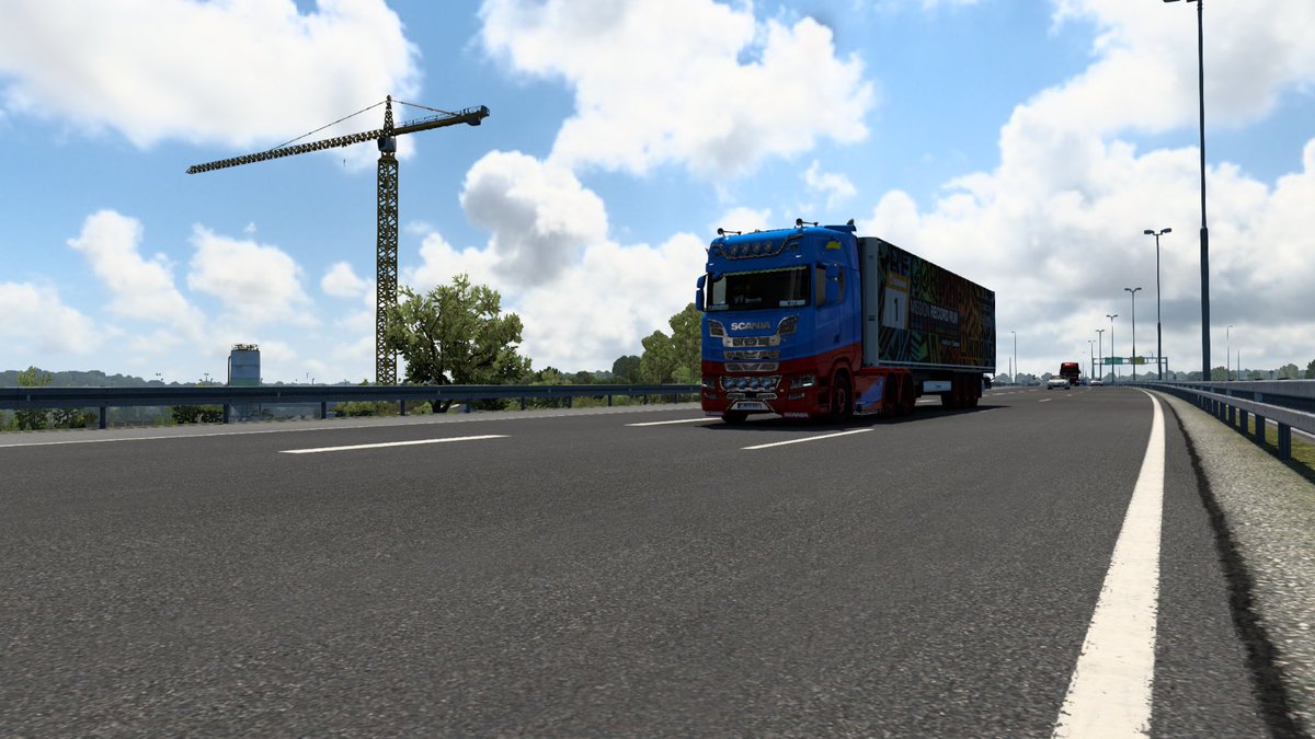 billy_speed's tweet photo. Euro Truck Simulator 2 I see a crane and driving in the tunnel then dropping off my load doing my trip out

#CruisingTheBalkans
#eurotrucksimulator2
#ETS2
@ScaniaGroup
@SCSsoftware
#MissionRecordRun
@KroneTrailer https://t.co/Ijfp8Fcr0k