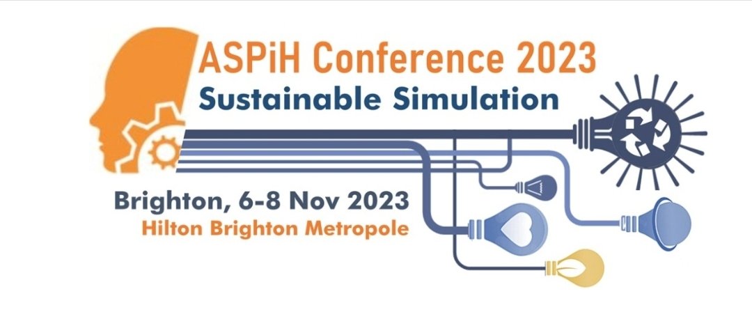 En route to represent UHS Simulation at #ASPiH2023 
Looking forward to learning from the experts and networking with the sim community. See you there!