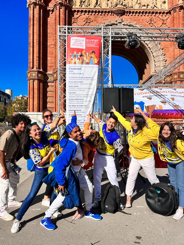 Desde la Trobada #BCNciutatdiversa con <a href="/BCN_CiutatDrets/">BCN Ciutat de Drets</a> representando la cultura y la música brasileña en nuestra ciudad