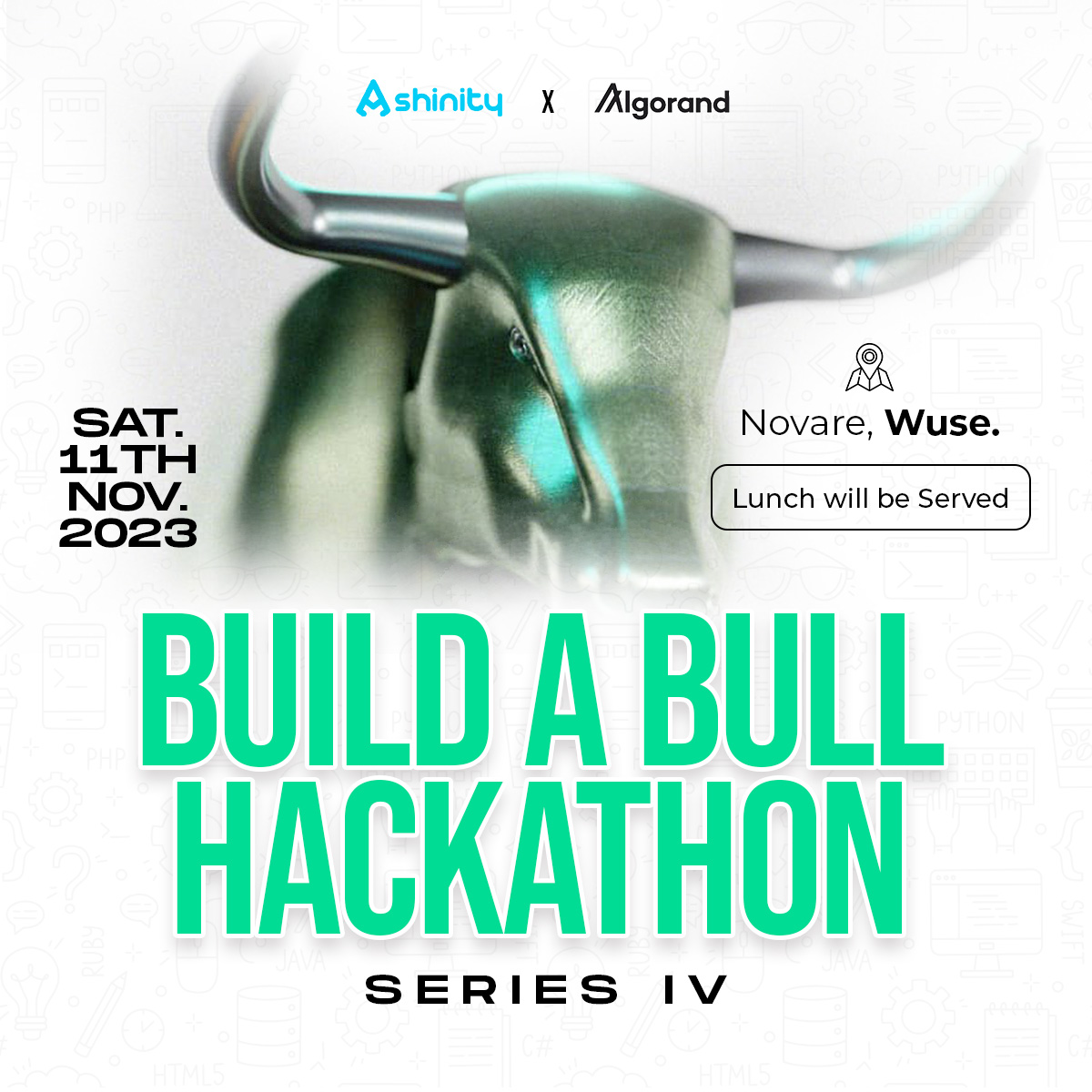 Algorand_NG's tweet photo. Reserve your spot for Series IV here👇

https://t.co/m9DPconATN https://t.co/hwQw5BsFxZ