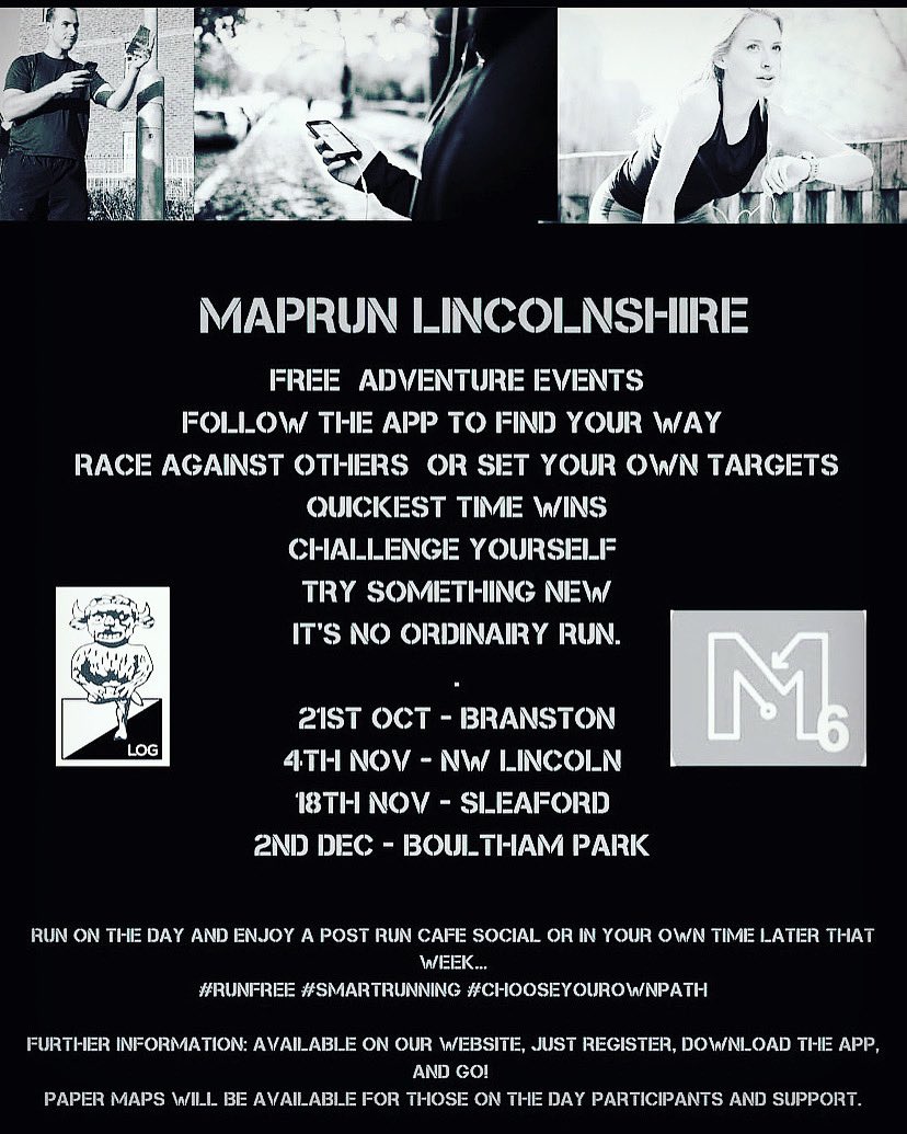 OrienteeringLOG's tweet photo. A fantastic opportunity for something a bit fun and different maybe at your club run training night this week? 

Just download the free app, print a map or use your phone as a map and off you go! 
https://t.co/nMmBHZEXxi 
#NoOrdinaryRun #lincolnshirerunning #maprun #lincolnevent https://t.co/O8HPYGGiUD