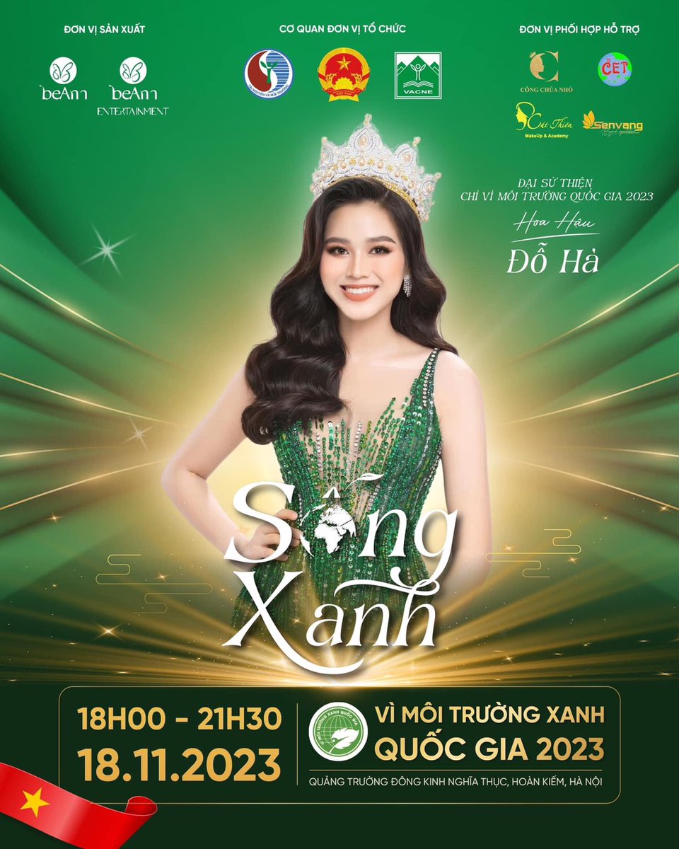 anythingvn's tweet photo. Chương trình “Vì Môi trường xanh Quốc gia 2023” tổ chức chuỗi hoạt động từ 5/5/2023 và tổng kết ngày 18 - 19/11/2023 tại Hà Nội, nhằm kêu gọi cộng đồng cùng bảo vệ sức khỏe và môi trường sống, cổ vũ lối sống lành mạnh, xanh - sạch - đẹp.
#songxanh https://t.co/yWwQHbwLqm