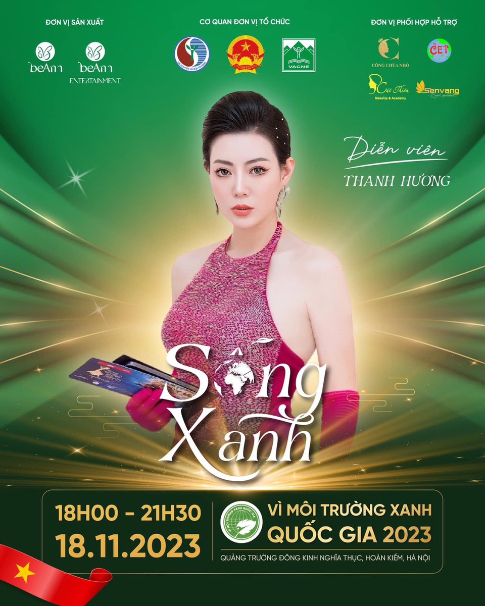 anythingvn's tweet photo. Chương trình “Vì Môi trường xanh Quốc gia 2023” tổ chức chuỗi hoạt động từ 5/5/2023 và tổng kết ngày 18 - 19/11/2023 tại Hà Nội, nhằm kêu gọi cộng đồng cùng bảo vệ sức khỏe và môi trường sống, cổ vũ lối sống lành mạnh, xanh - sạch - đẹp.
#songxanh https://t.co/yWwQHbwLqm