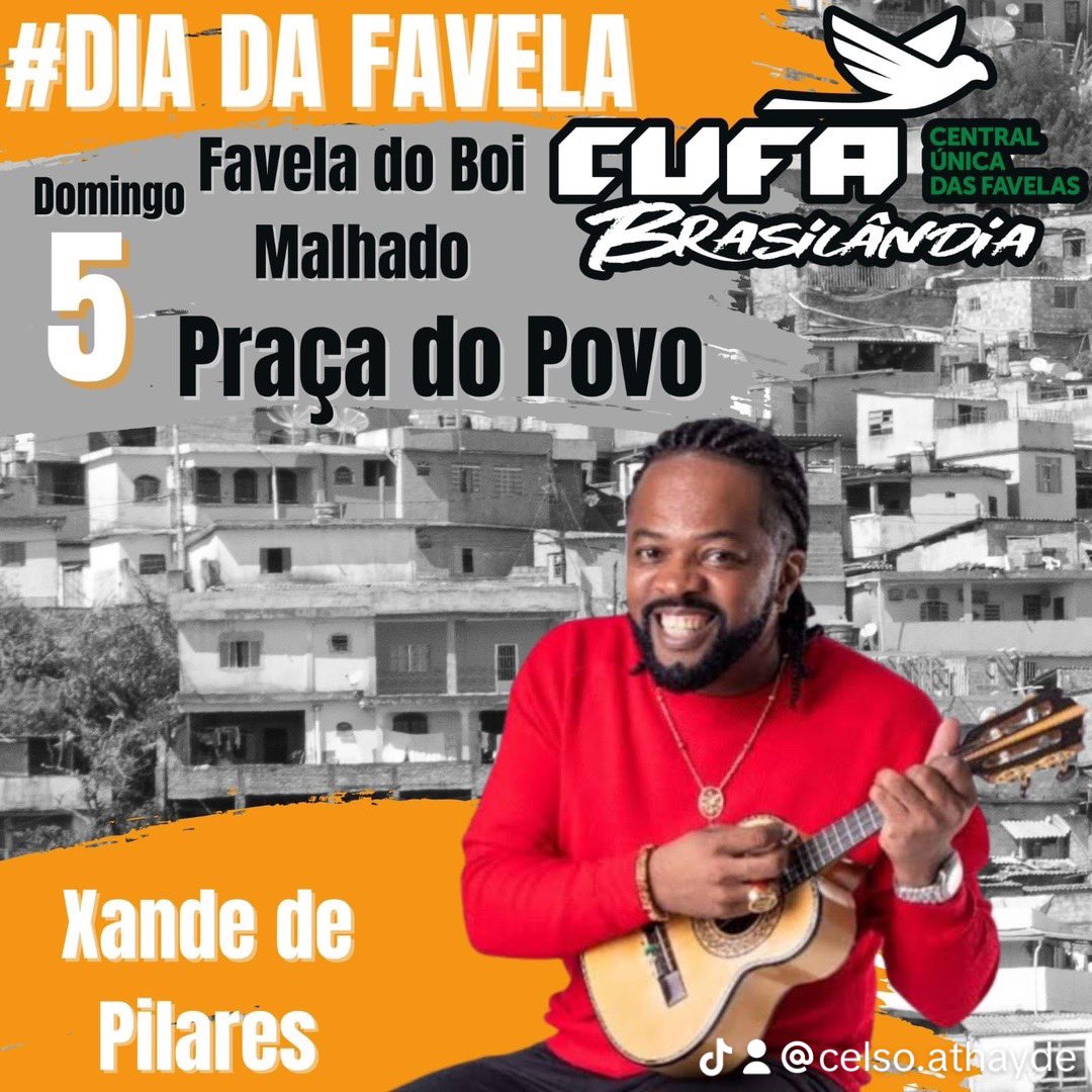 celsoathayde's tweet photo. #diadafavela https://t.co/WNGmriToLM