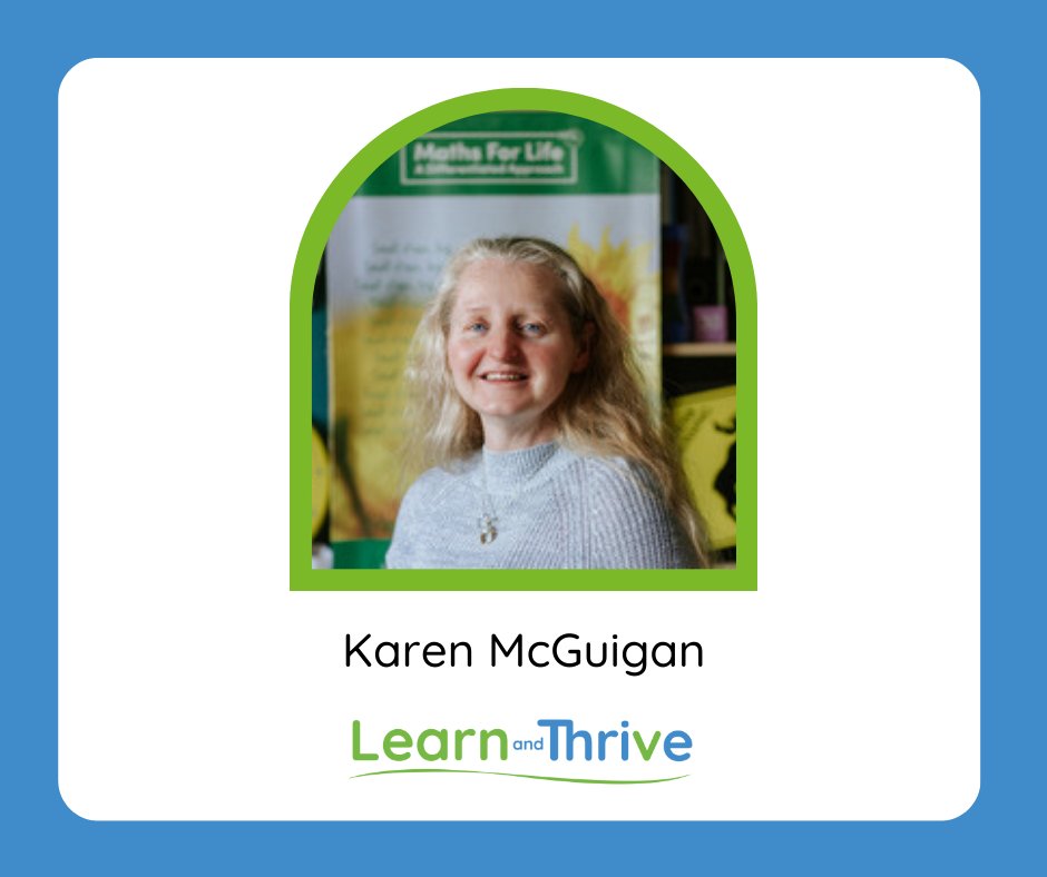 _LearnAndThrive's tweet image. 😁 Meet Karen, one of our trustees!

🔢 You might already know her as @themathsmum, running the Maths for Life programme.

👉 You can learn more about her and her involvement with Learn and Thrive here: learnandthrive.org.uk/karen-mcguigan

#Charity #DownsSyndrome #LearningDifficulties #SEN