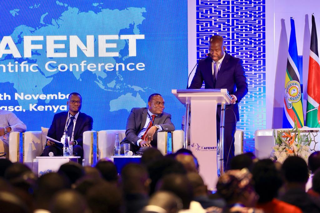 The Global Public Health landscape has recently experienced seismic shifts. The Covid-19 pandemic showed the critical role of the diagnostics and laboratory sector. The we need to build more capacity in this area. – <a href="/ASLM_News/">ASLM</a> CEO <a href="/MrNqobileNdlovu/">Nqobile Ndlovu</a>. #AFENETConference2023