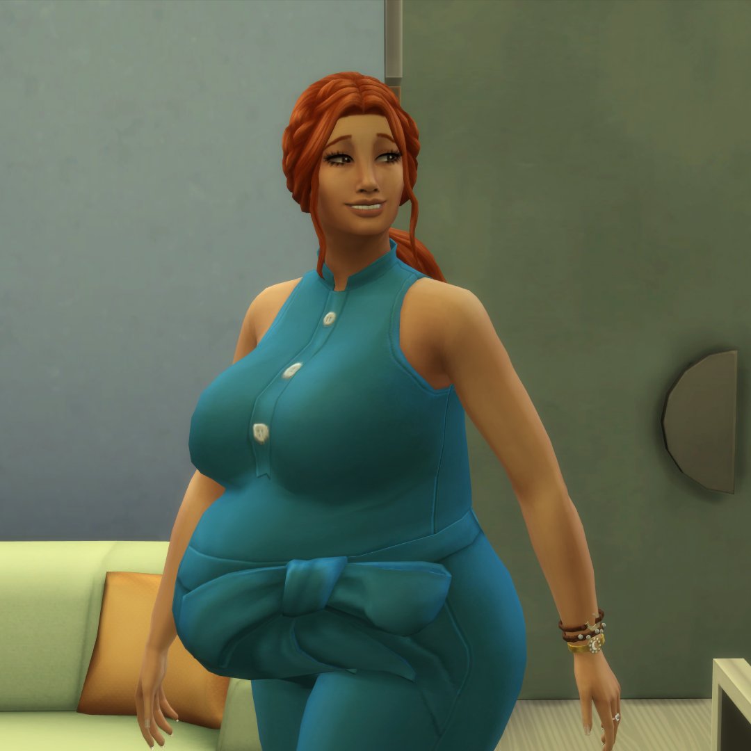 MessySimLlama's tweet photo. Update: Although it is no longer her generation, Kaia has had another daughter (Kelly) in her last 3 days before becoming an elder: I present to you Kelly Nightmare, spare of the 4th generation. https://t.co/KXQHCSNwSP